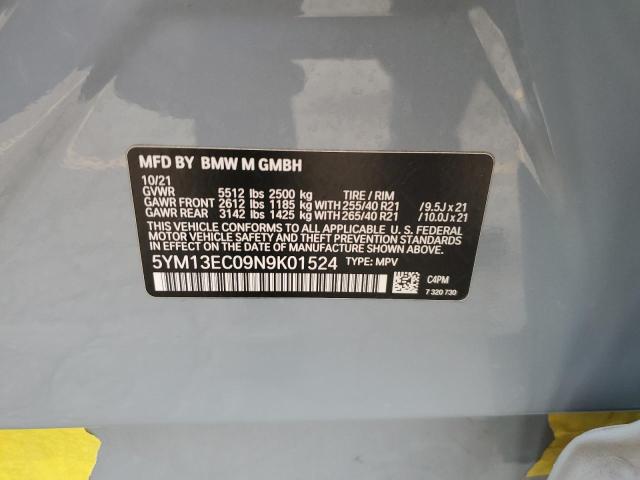 2022 BMW X3 M 5YM13EC09N9K01524
