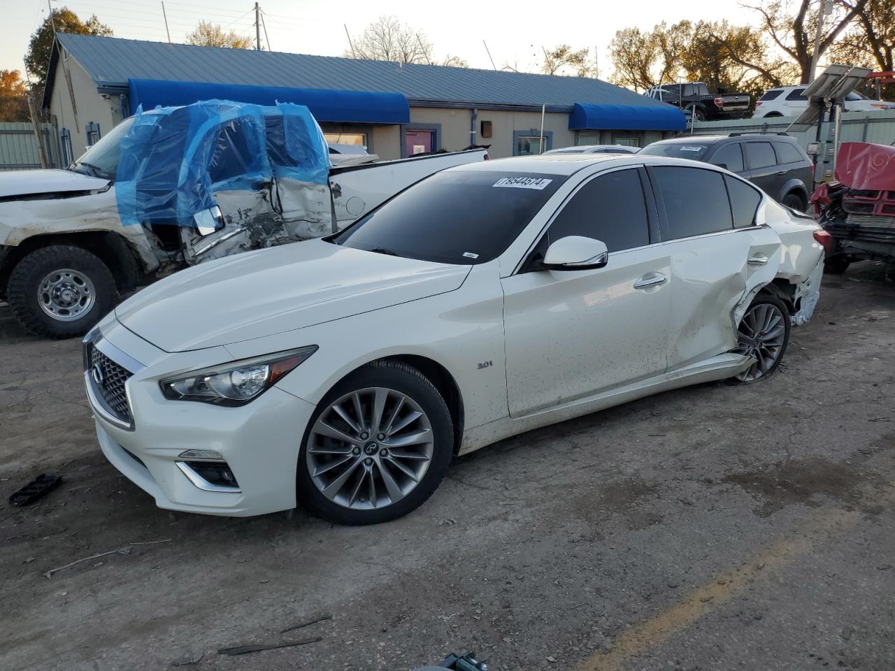 Lot #3028543960 2018 INFINITI Q50 LUXE