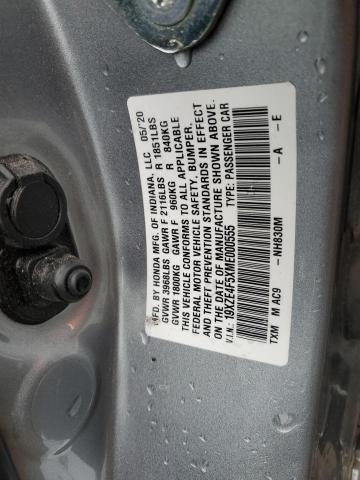 2021 HONDA INSIGHT EX - 19XZE4F5XME000555