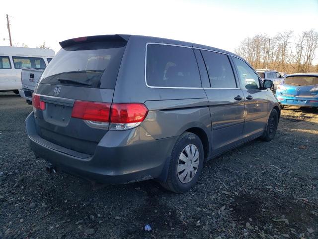 HONDA ODYSSEY LX 2008 gray sports v gas 5FNRL38258B071116 photo #4