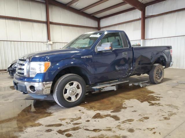 FORD F150 2011 blue  flexible fuel 1FTNF1EF3BKE03405 photo #1