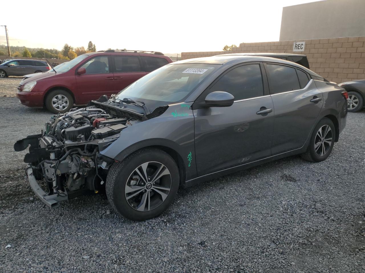 Lot #2988897038 2020 NISSAN SENTRA SV