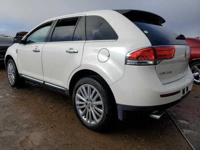 LINCOLN MKX 2011 white  gas 2LMDJ6JK8BBJ34306 photo #3