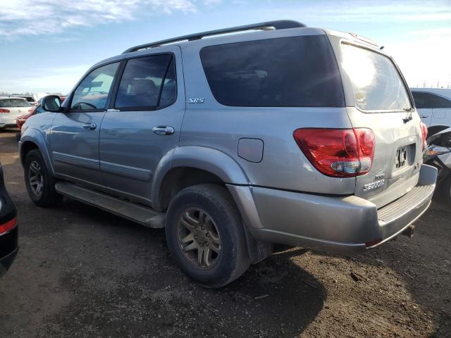 TOYOTA SEQUOIA SR 2005 silver  gas 5TDBT44A85S235339 photo #3