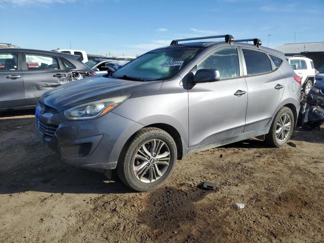 HYUNDAI TUCSON GLS 2015 gray  gas KM8JTCAF9FU027131 photo #1