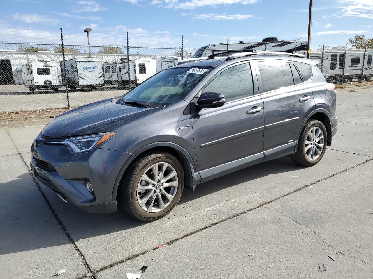 Lot #2974297485 2016 TOYOTA RAV4 HV LI