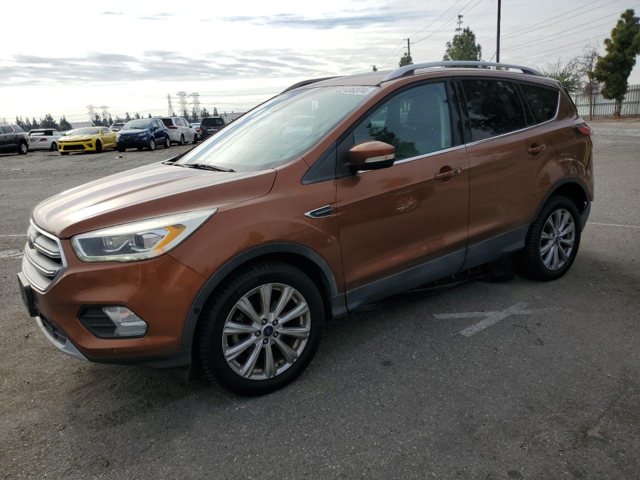 Lot #3030706094 2017 FORD ESCAPE TIT