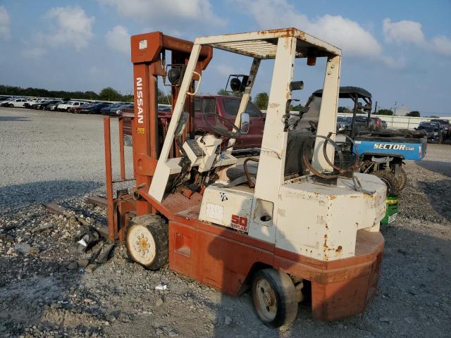 NISSAN FORKLIFT 2002 orange  propane CPH02A25PV photo #4