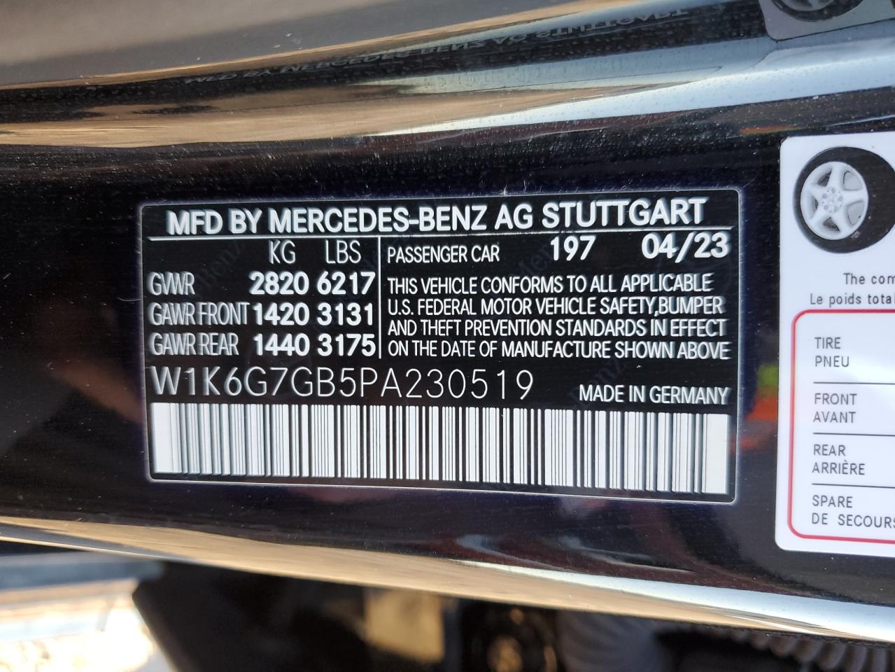 Lot #2991592154 2023 MERCEDES-BENZ S 580 4MAT