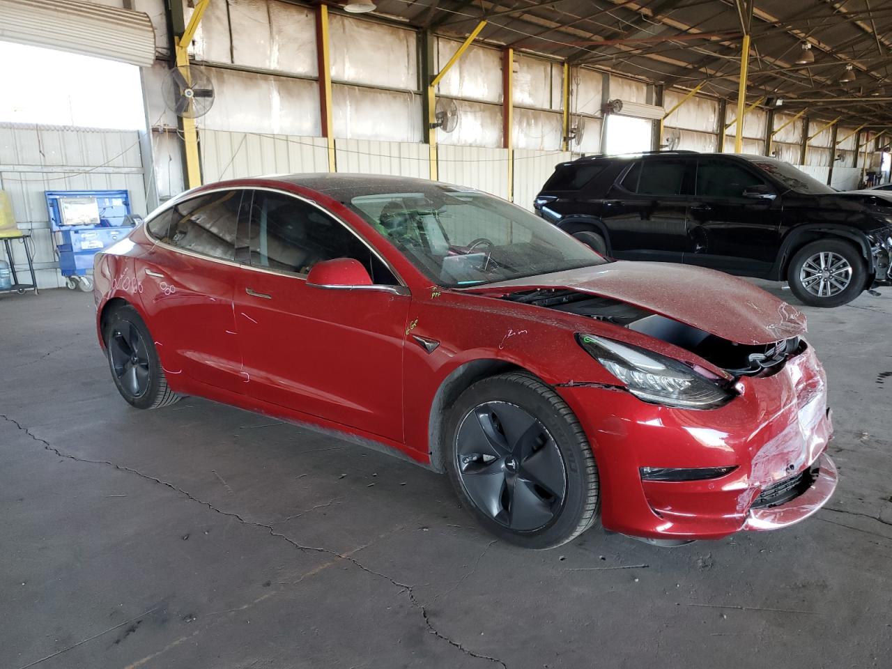 Lot #2989373651 2019 TESLA MODEL 3