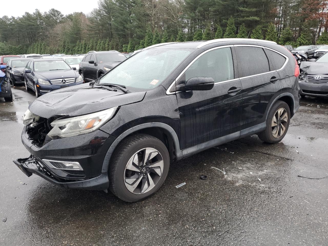 Lot #3024502541 2016 HONDA CR-V TOURI