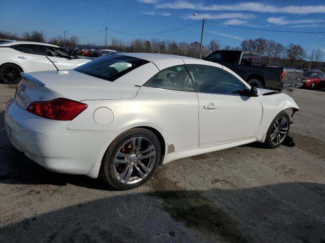 INFINITI G37 BASE 2010 white converti gas JN1CV6FEXAM350897 photo #4