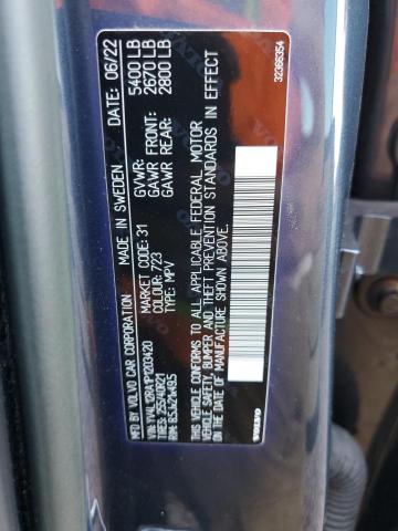 2023 VOLVO XC60 ULTIM YV4L12RA1P1203420