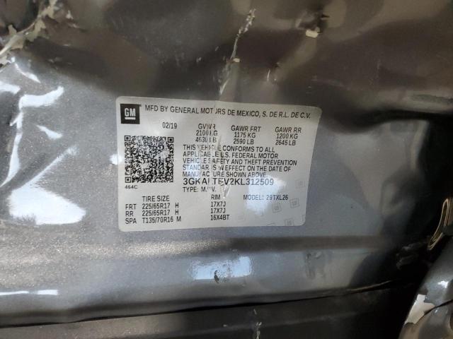 2019 GMC TERRAIN SL - 3GKALTEV2KL312509