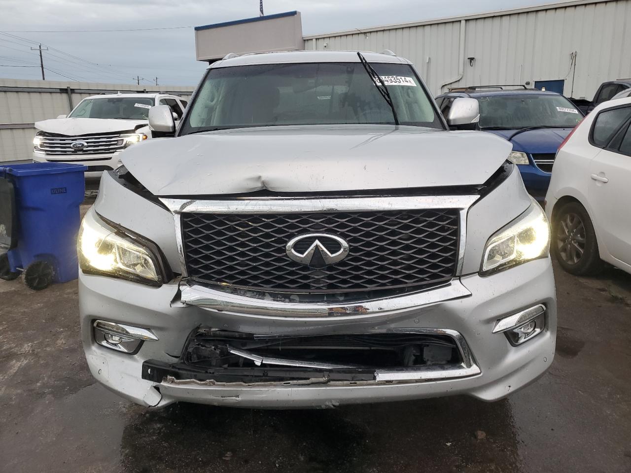 Lot #3024263894 2016 INFINITI QX80