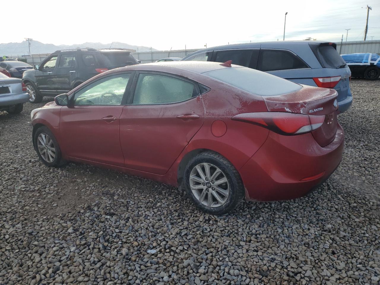 Lot #2974853069 2014 HYUNDAI ELANTRA SE