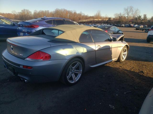 BMW M6 2007 silver  gas WBSEK93507CY78265 photo #4