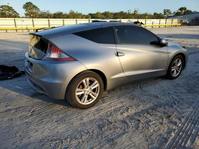 HONDA CR-Z EX 2011 gray  hybrid engine JHMZF1C66BS015846 photo #4