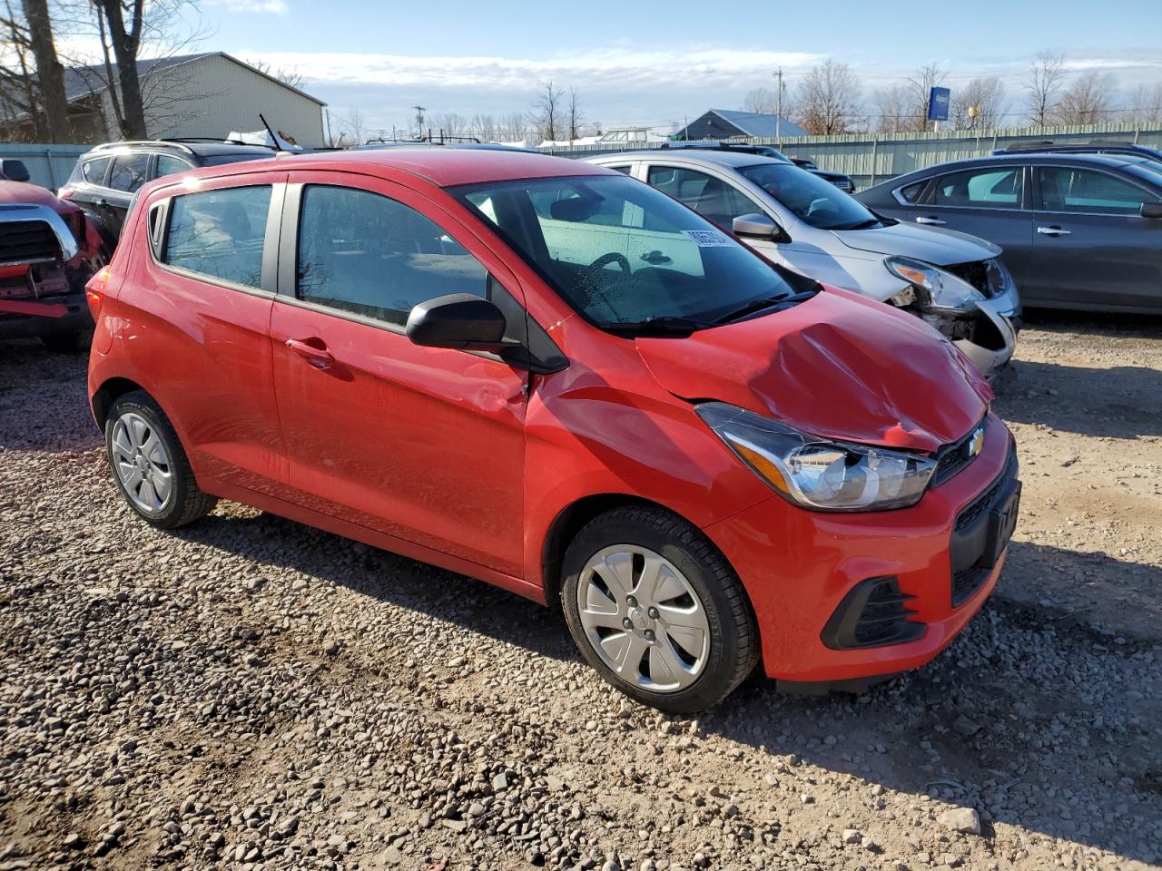 Lot #3034281098 2017 CHEVROLET SPARK LS