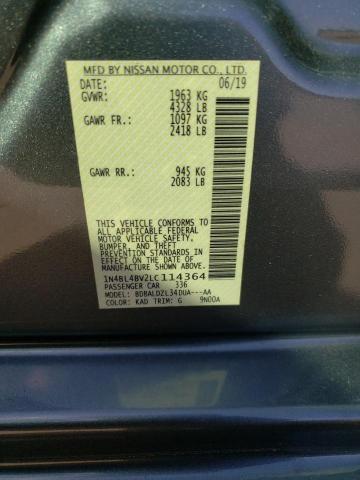 2020 NISSAN ALTIMA S - 1N4BL4BV2LC114364