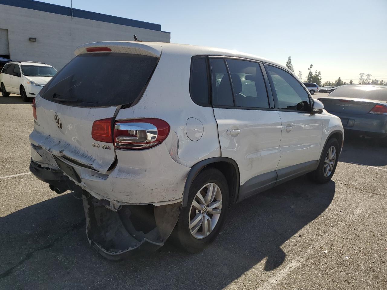 Lot #3020884788 2012 VOLKSWAGEN TIGUAN S