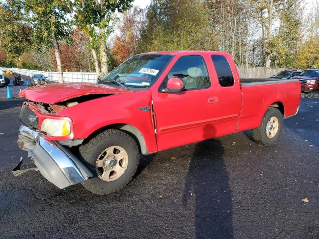 FORD F150 2002 red  gas 1FTRX17222NA44894 photo #1