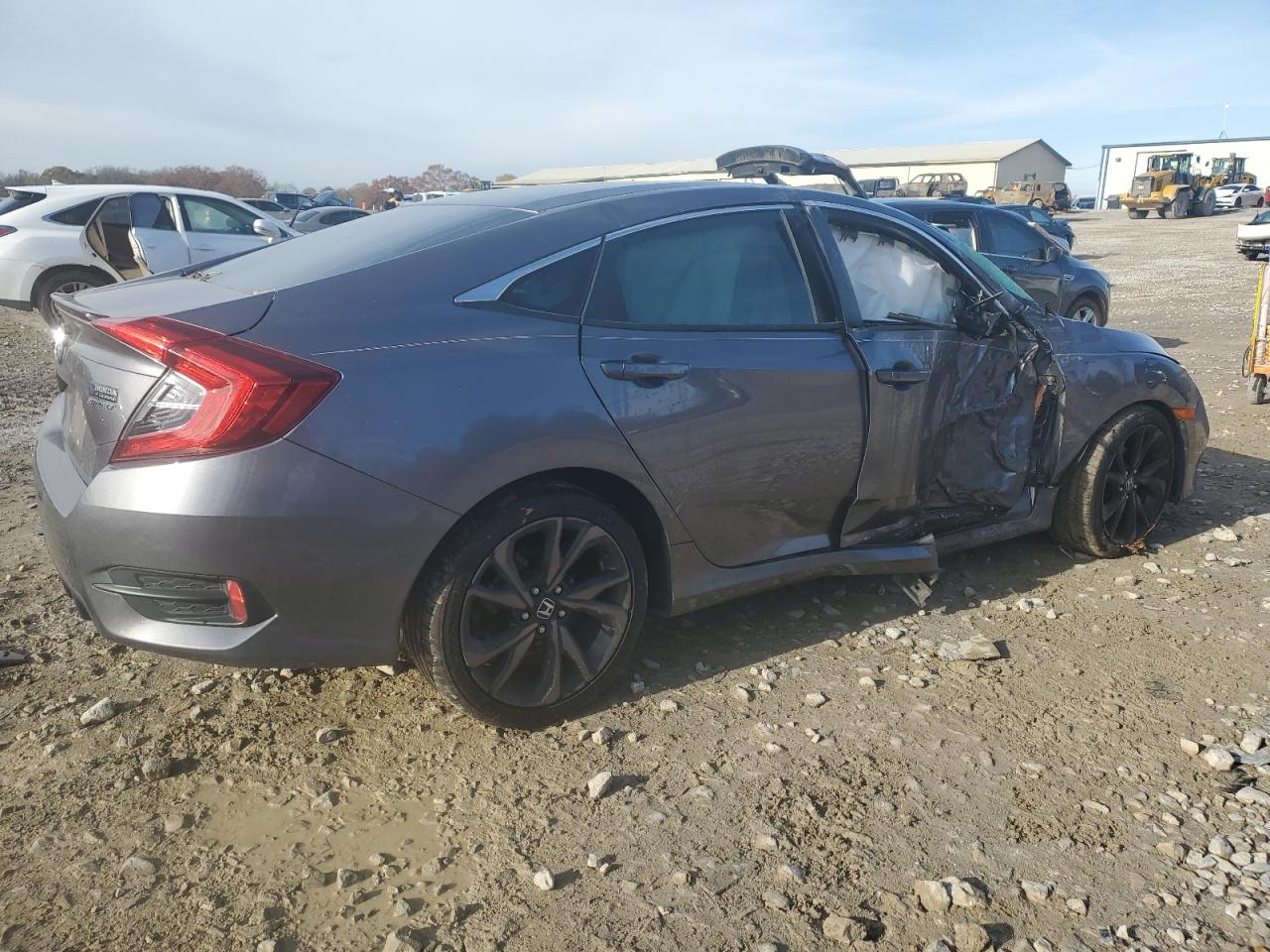 Lot #3024909401 2019 HONDA CIVIC SPOR