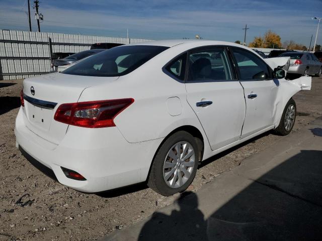 NISSAN SENTRA S 2017 white  gas 3N1AB7AP6HY367458 photo #4