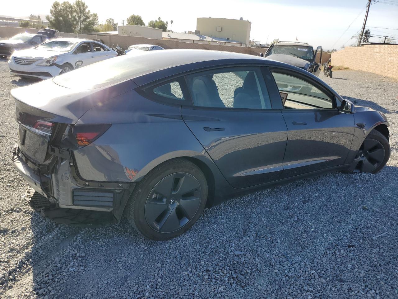 Lot #2979488757 2023 TESLA MODEL 3