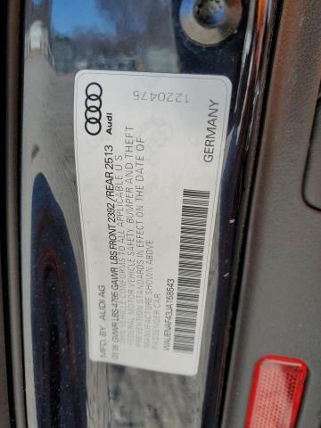 VIN WAUENAF43JA158543 2018 AUDI A4 no.12