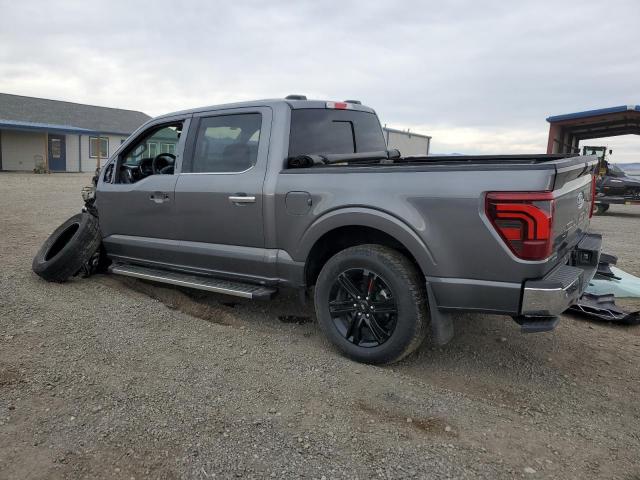 FORD F150 LARIA 2024 gray  gas 1FTFW5L59RFA59233 photo #3