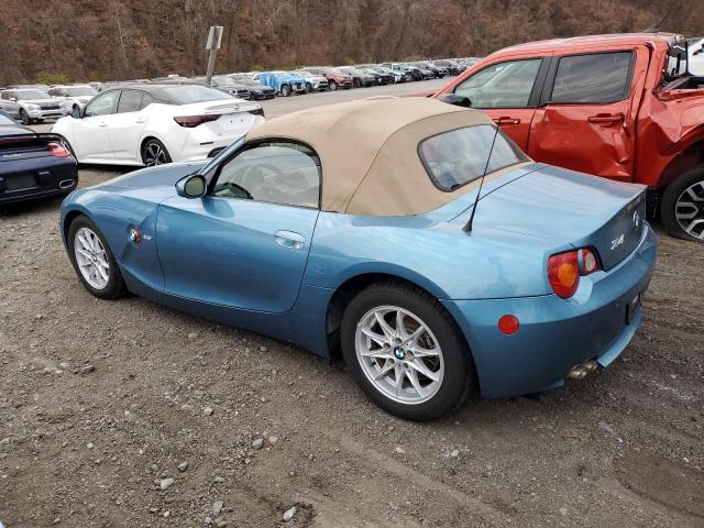 BMW Z4 2.5 2003 turquoise  gas 4USBT33413LS45760 photo #3