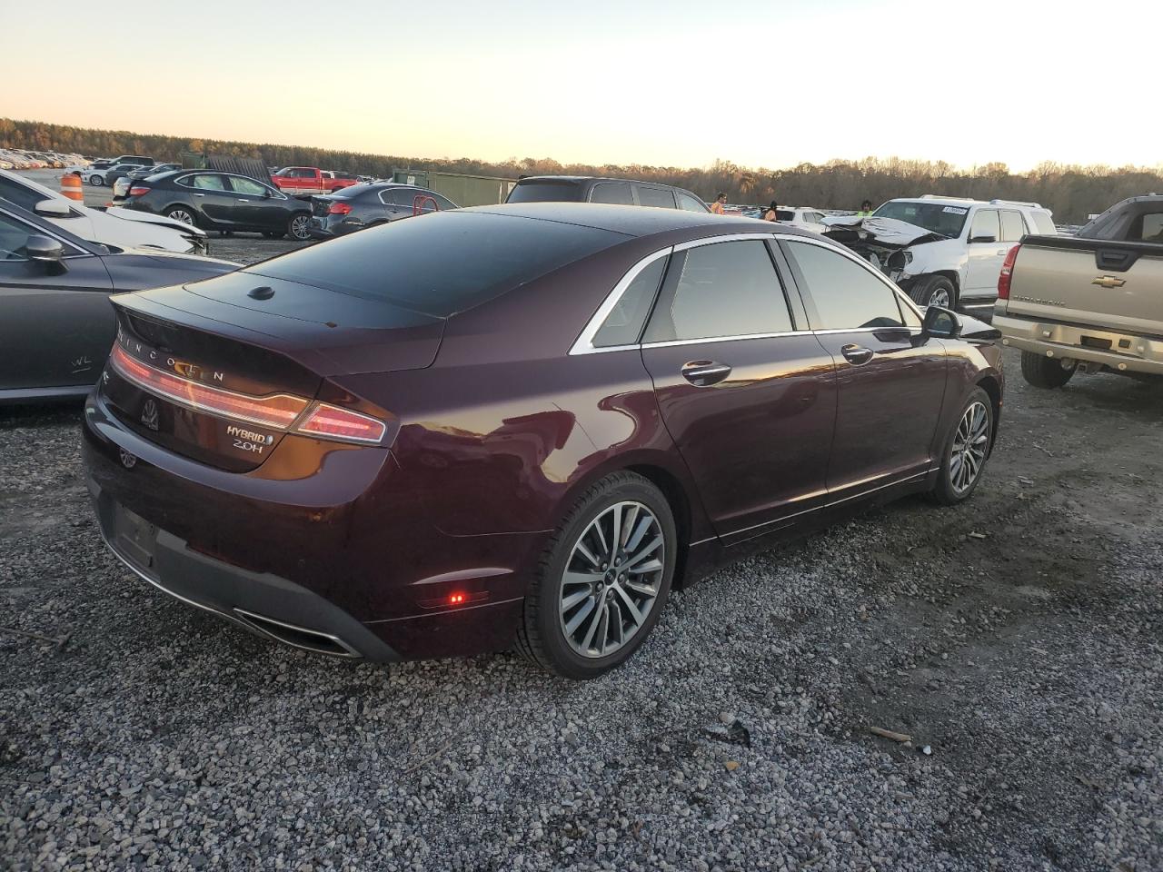 Lot #3006504108 2017 LINCOLN MKZ HYBRID