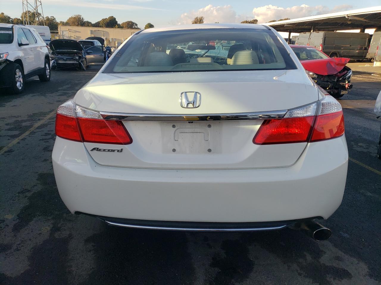 Lot #3026983783 2015 HONDA ACCORD LX