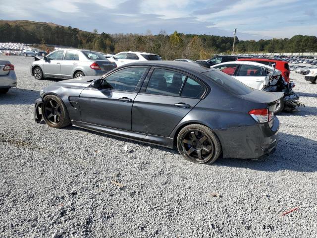 BMW M3 2015 gray  gas WBS3C9C52FP805216 photo #3