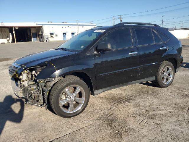 LEXUS RX 400H 2008 black  hybrid engine JTJGW31U882006738 photo #1