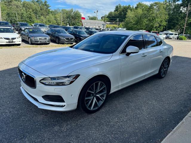 VOLVO S90 T6 MOM 2017 white sedan 4d gas YV1A22MK6H1012112 photo #3