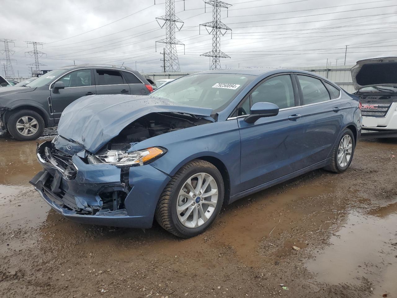 Lot #2979127975 2019 FORD FUSION SE