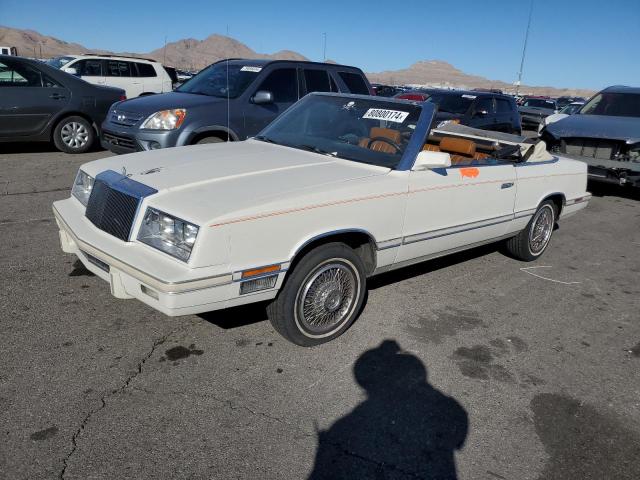 CHRYSLER LEBARON ME 1982 white  gas 1C3BC55D3CG173312 photo #1