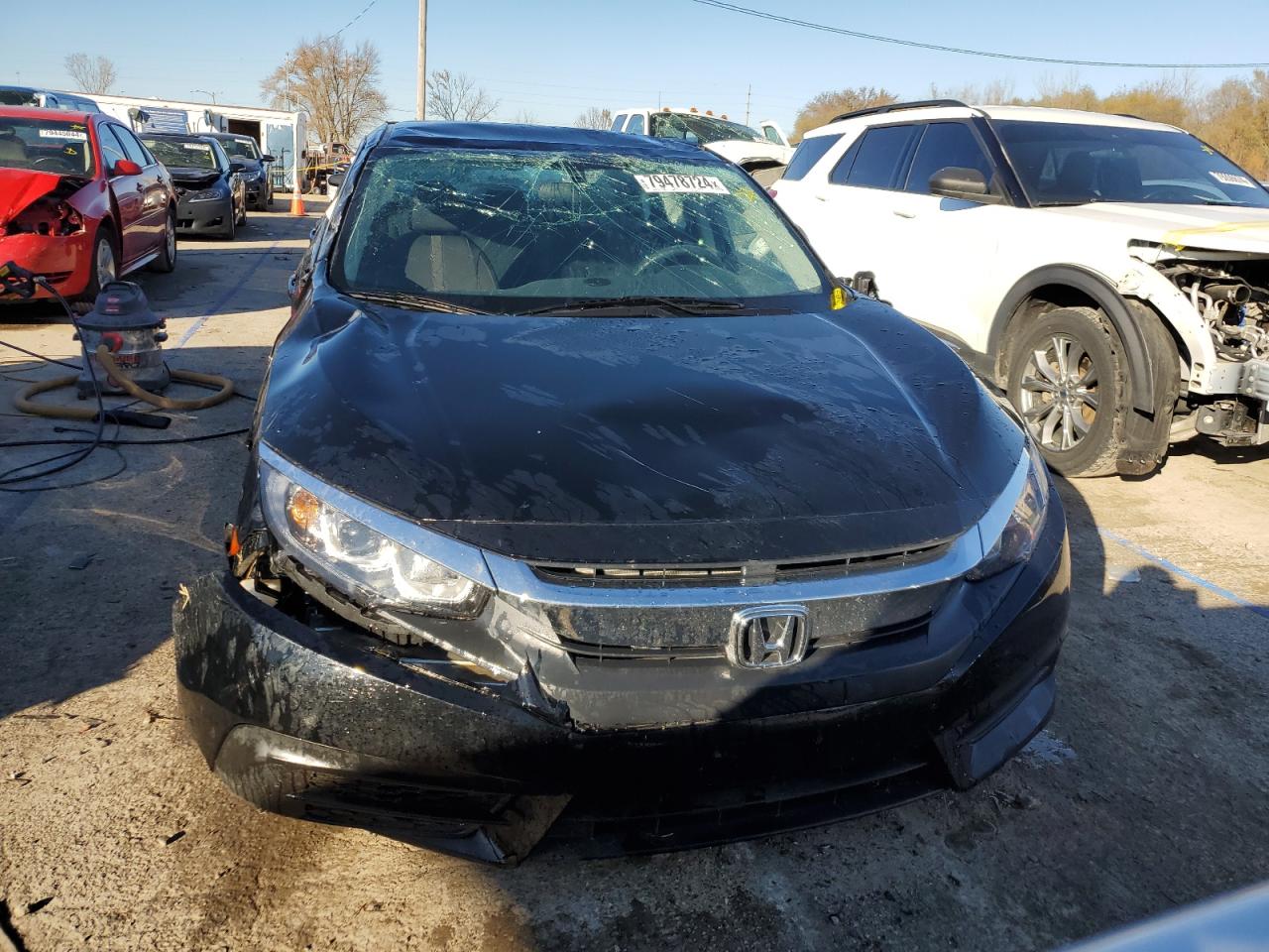 Lot #3023393313 2018 HONDA CIVIC LX