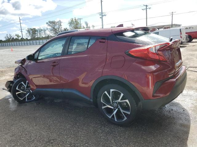 TOYOTA C-HR XLE 2018 red  gas NMTKHMBX4JR061528 photo #3