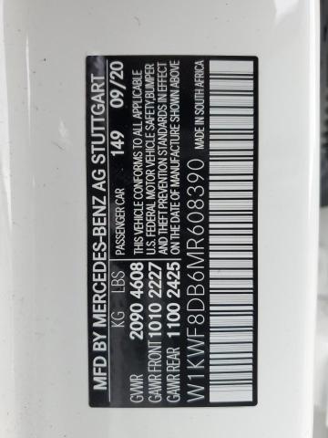 2021 MERCEDES-BENZ C 300 - W1KWF8DB6MR608390
