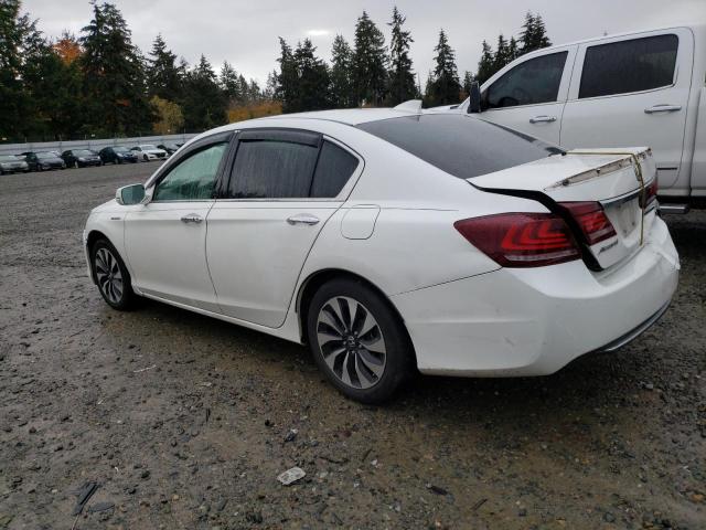 HONDA ACCORD HYB 2015 white  hybrid engine 1HGCR6F56FA003062 photo #3