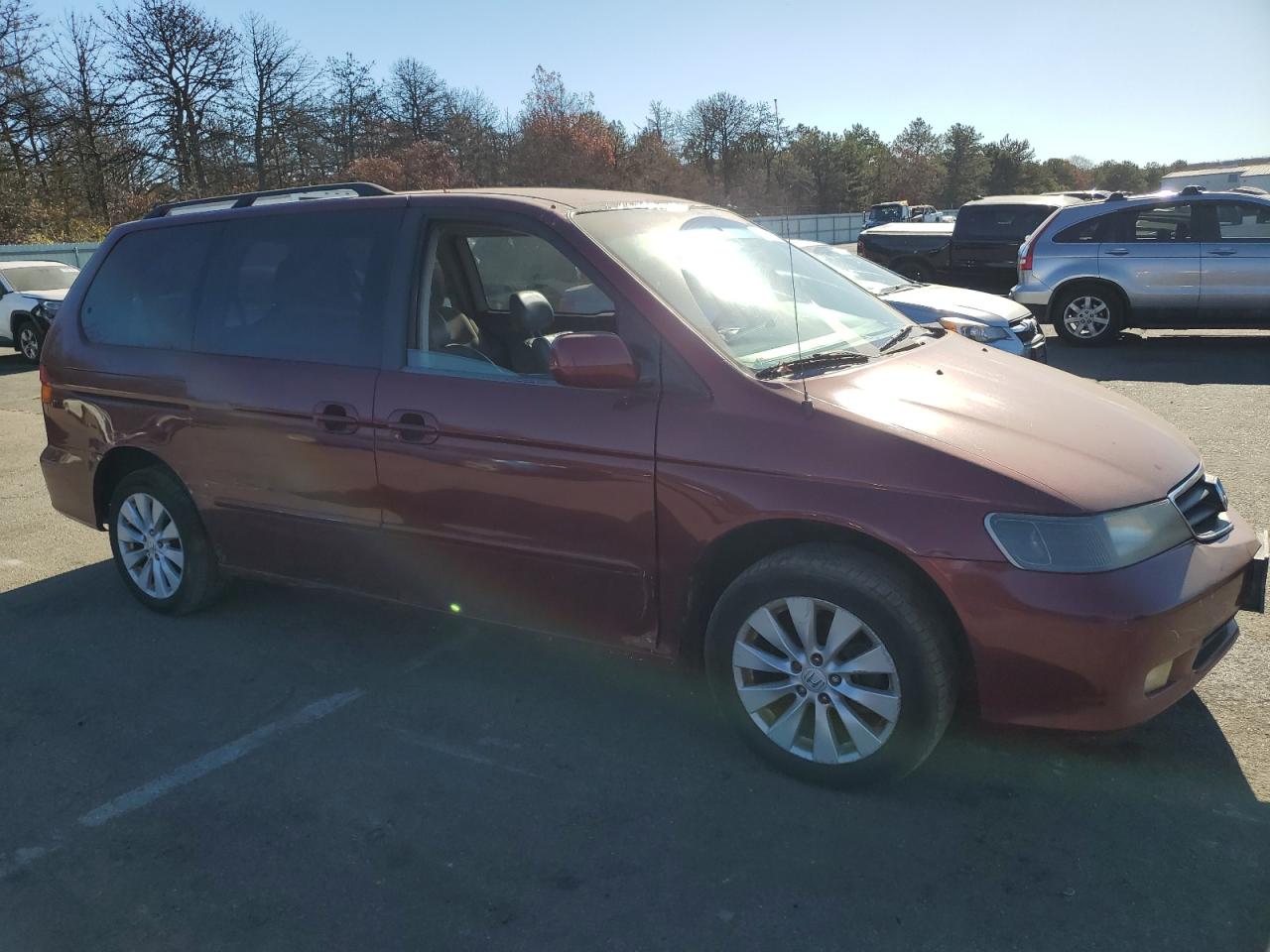 Lot #2971314812 2002 HONDA ODYSSEY EX