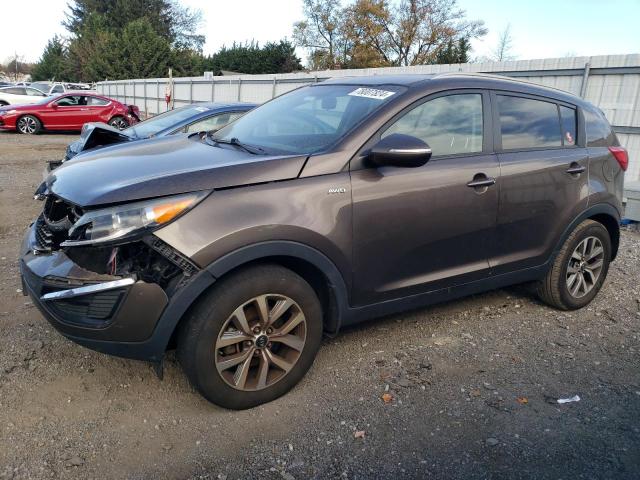 KIA SPORTAGE L 2015 brown  gas KNDPBCAC5F7710949 photo #1