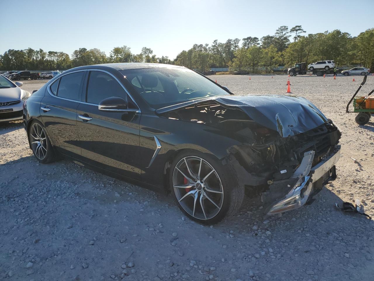 Lot #3024567605 2019 GENESIS G70 PRESTI