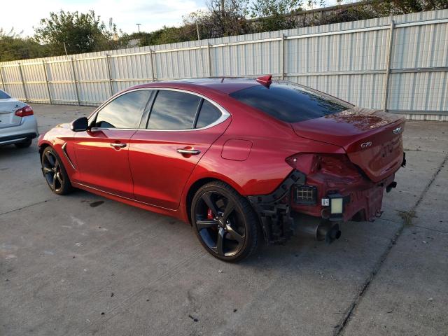 2020 GENESIS G70 PRESTI - KMTG34LE0LU048827