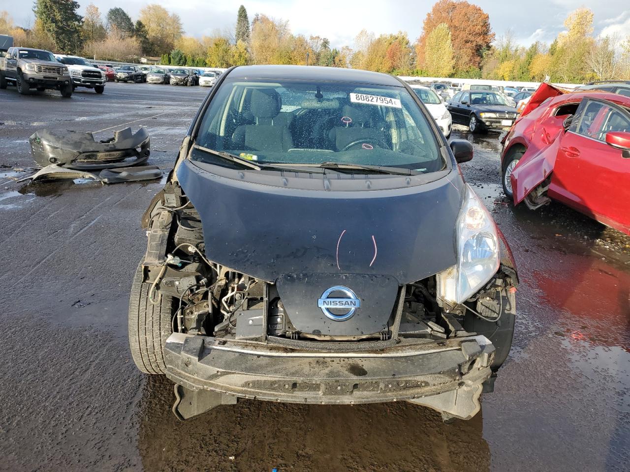 Lot #2986888791 2013 NISSAN LEAF S