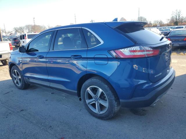 FORD EDGE SEL 2020 blue  gas 2FMPK3J92LBA11295 photo #3