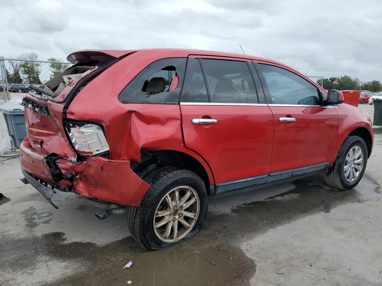 Lot #3028528913 2010 FORD EDGE LIMIT